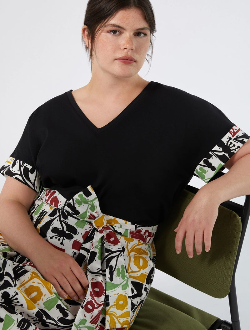 T-shirt in jersey di cotone PERSONA BY MARINA RINALDI
