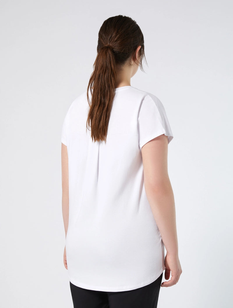T-shirt in jersey con stampa PERSONA BY MARINA RINALDI