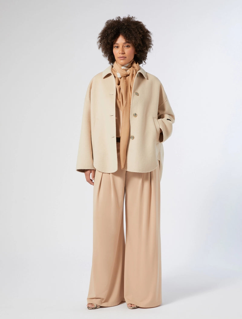 T-shirt in jersey - BEIGE PERSONA BY MARINA RINALDI