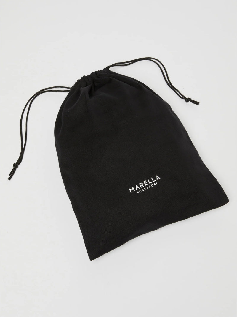 COLLANA MULTIGIRO CON ELEMENTI GEOMETRICI MARTELLATI - ORO MARELLA