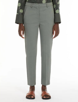 Pantalone in cotone a punto Milano maxmara leisure