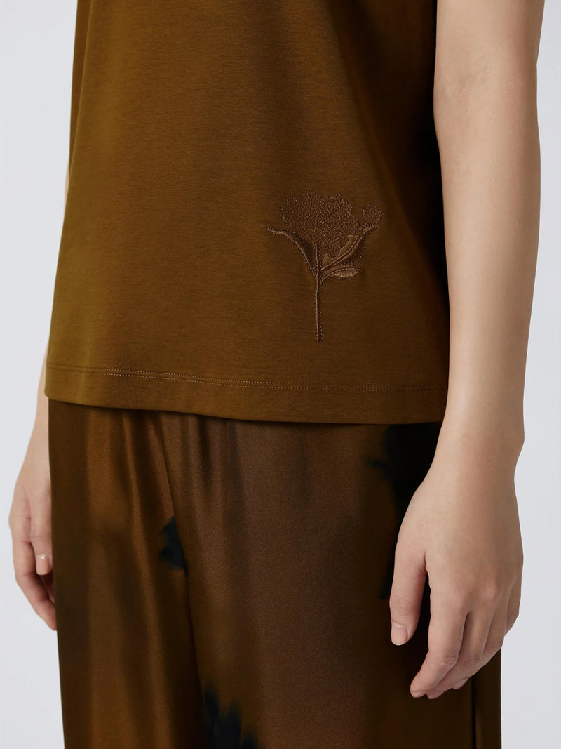 T-shirt in modal e cotone MAXMARA MM