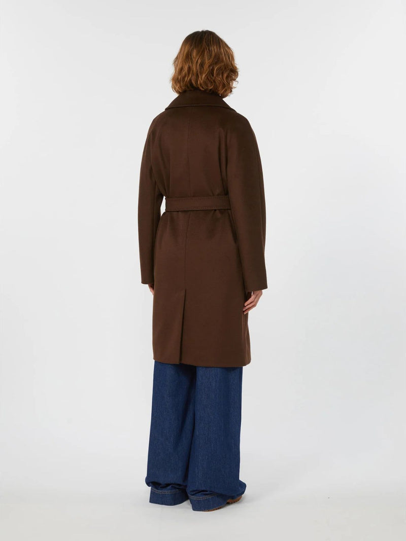 Cappotto a vestaglia in lana - CIOCCOLATO WEEKEND MAXMARA