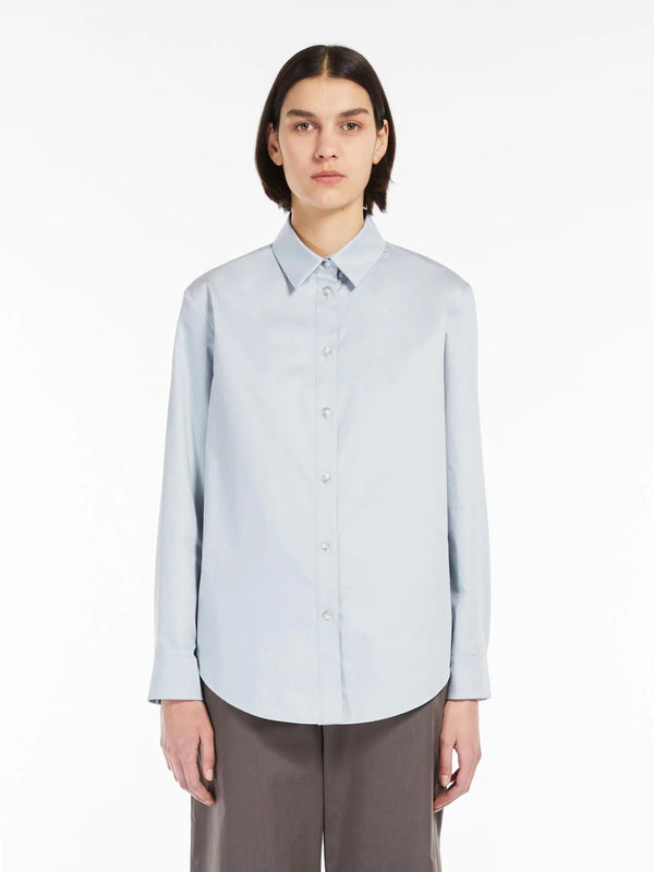 camicia in popeline di cotone MaxMara MM