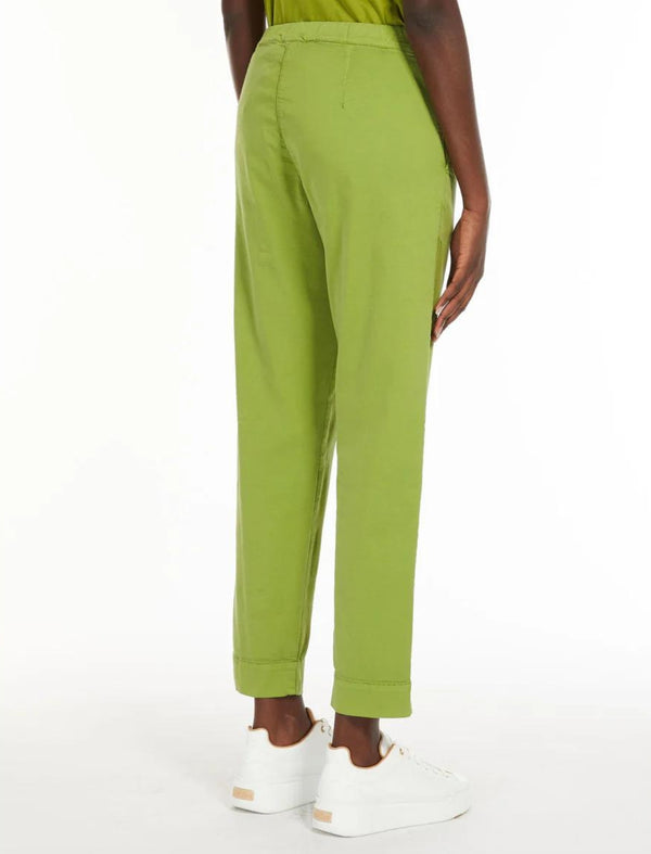 Pantalone jogging in drill di cotone maxmara leisure