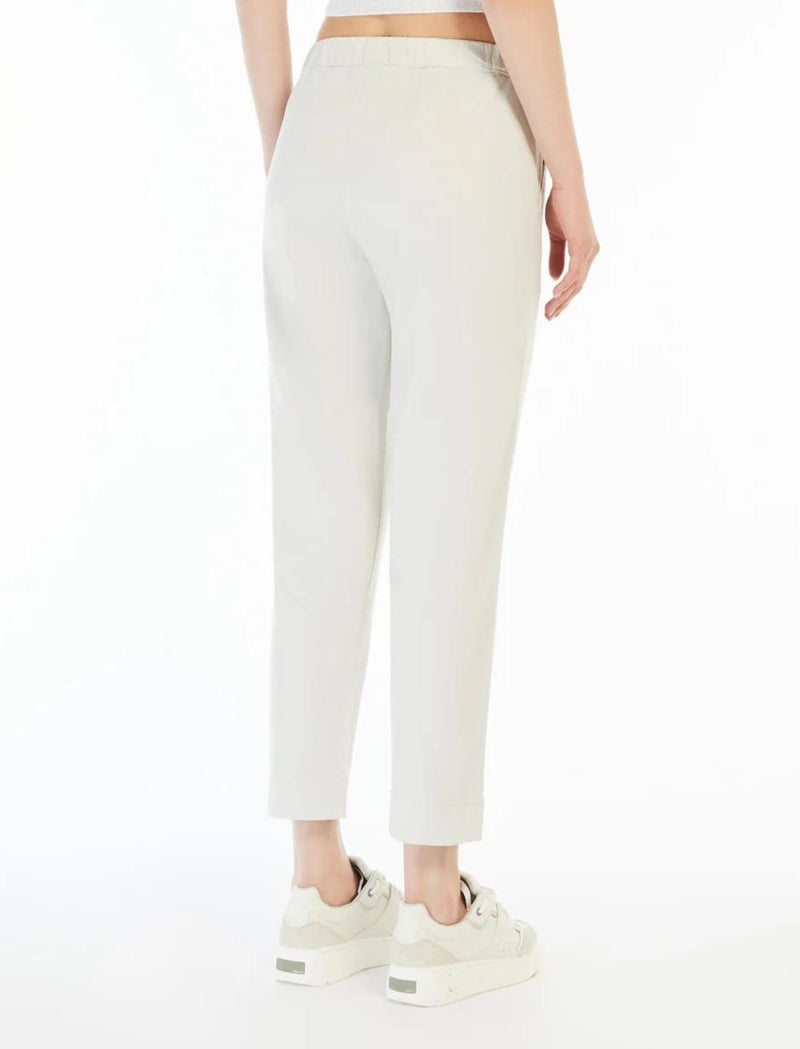 Pantalone jogging in drill di cotone maxmara leisure