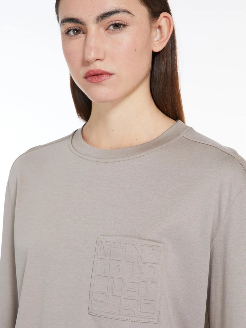T-SHIRT CON LOGO MAXMARA LEISURE