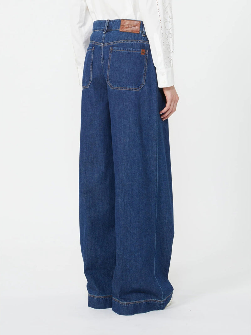 Jeans ampio in denim - BLU WEEKEND MAXMARA