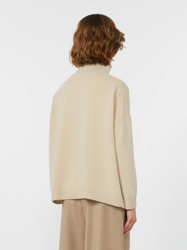 Dolcevita in filato di lana - ECRU WEEKEND MAXMARA