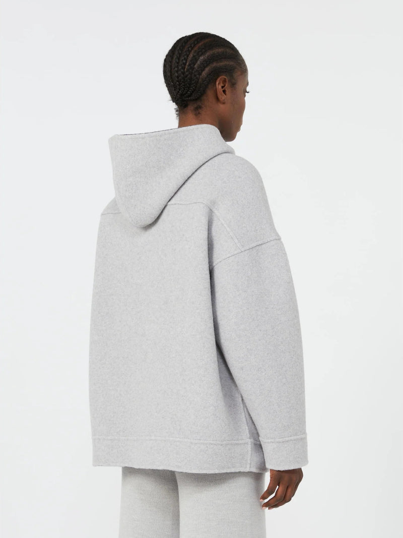 Giacca in double di mista lana - GRIGIO MAXMARA MM
