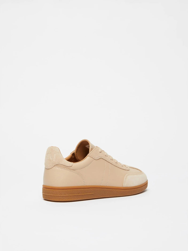 Sneakers basse con tomaia effetto pelle MAXMARA MM
