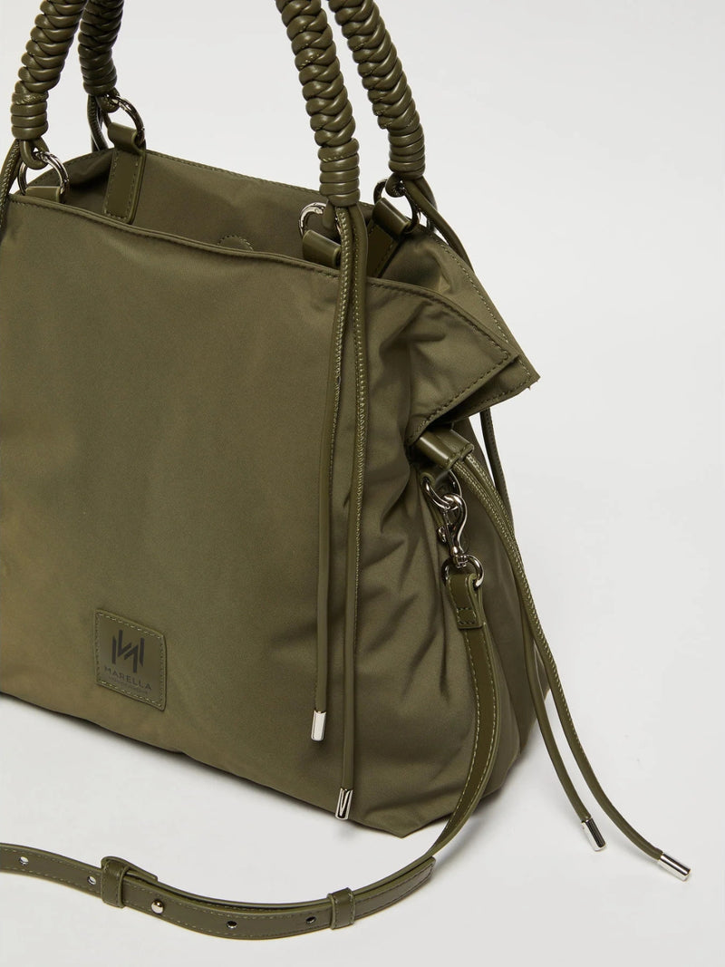 Borsa shopping - VERDE OLIVA MARELLA MONOCHROME