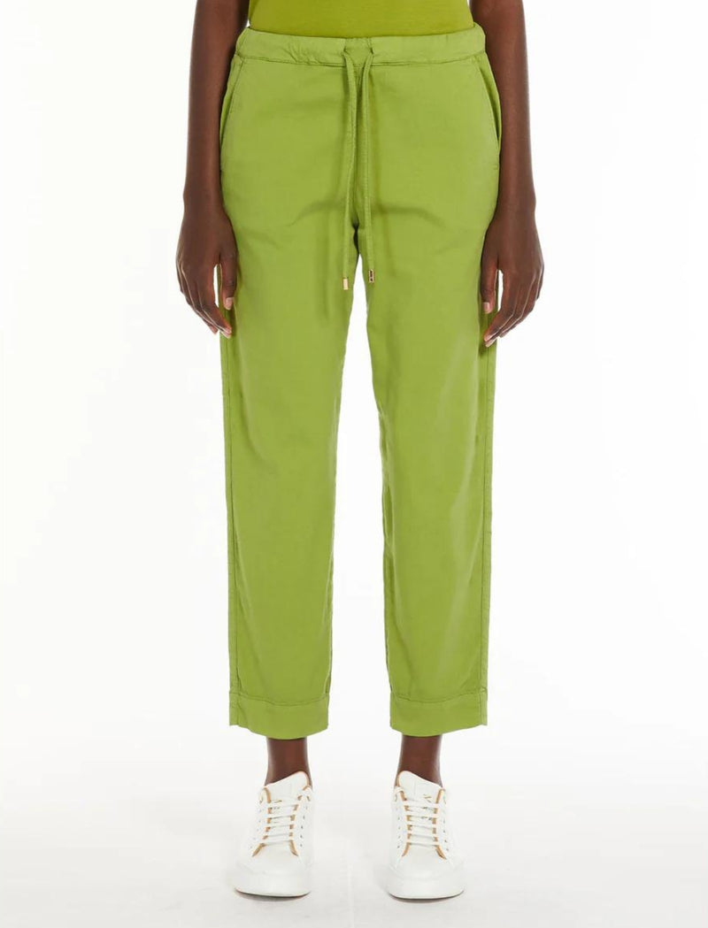 Pantalone jogging in drill di cotone maxmara leisure