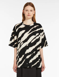 T-SHIRT STAMPA ZEBRA weekend maxmara
