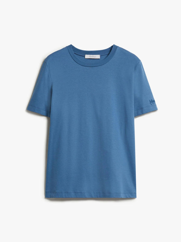 T-shirt slim in cotone e modal maxmara leisure