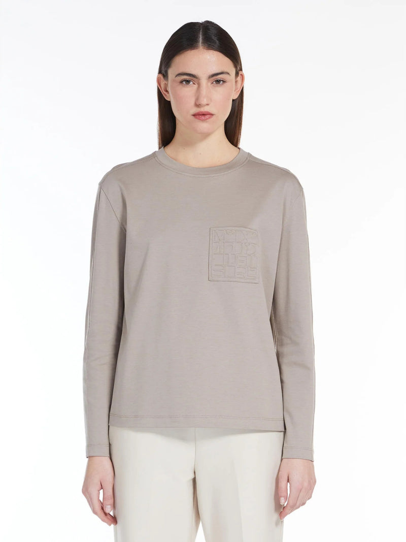 T-SHIRT CON LOGO MAXMARA LEISURE