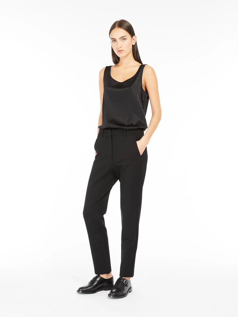 Pantalone dritto in viscosa MAXMARA LEISURE