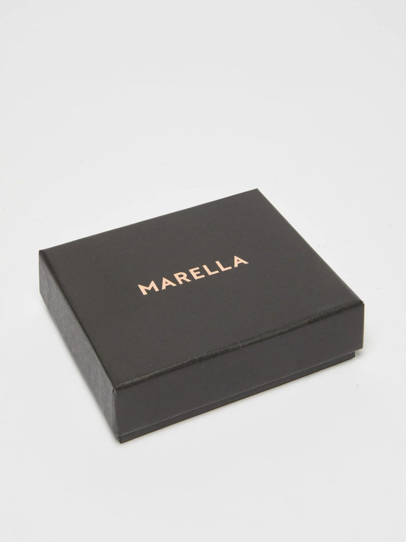 ORECCHINI PENDENTI CON ELEMENTI GEOMETRICI MARTELLATI - ORO MARELLA
