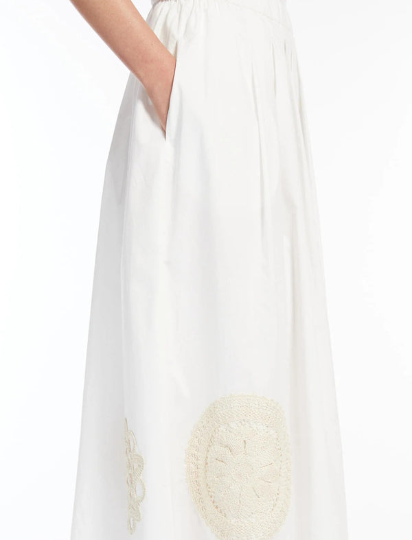 Gonna a pieghe in cotone WEEKEND MAXMARA