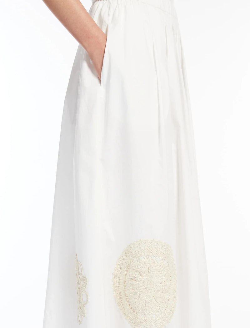 Gonna a pieghe in cotone WEEKEND MAXMARA