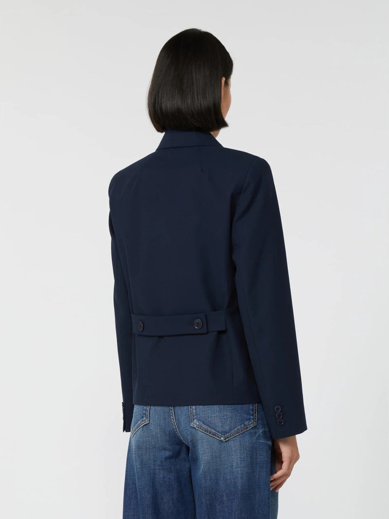 Blazer doppiopetto in gabardina di cotone WEEKEND MAXMARA