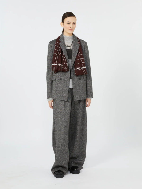 Blazer doppiopetto sfoderato - GRIGIO MAXMARA MM