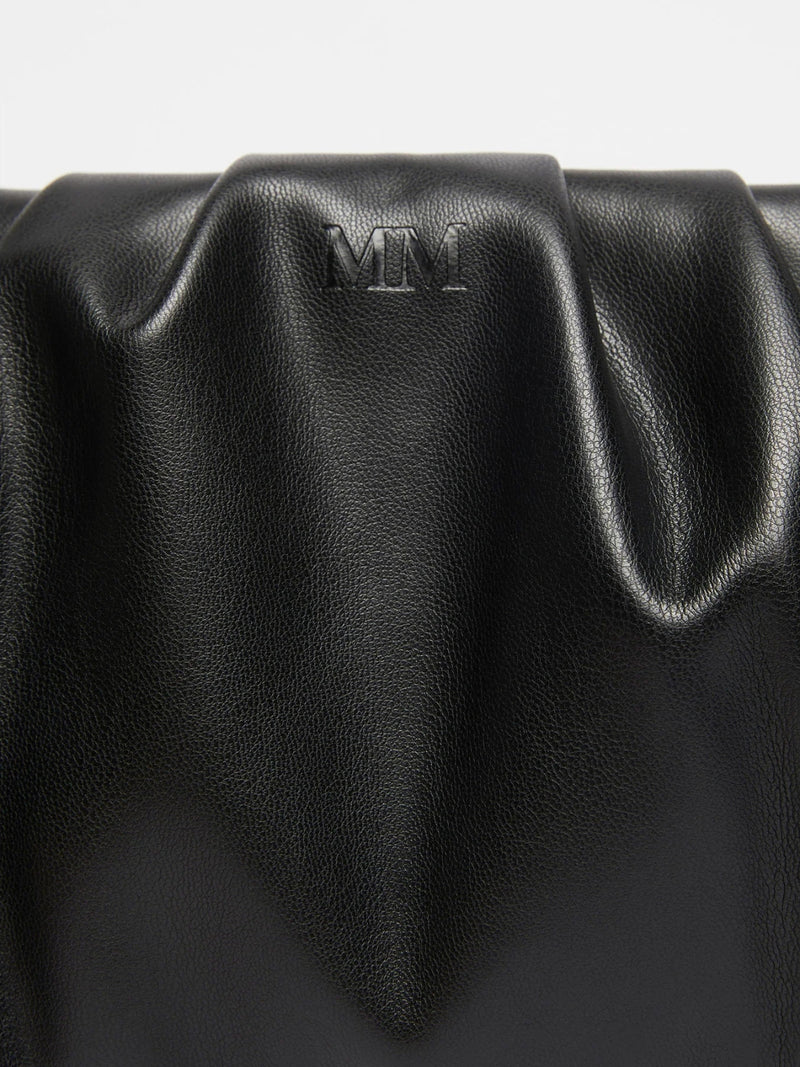 Borsa a spalla in tessuto tecnico effetto pelle MAXMARA MM