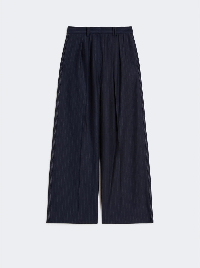 Pantaloni linea dritta in jersey di viscosa MAXMARA MM