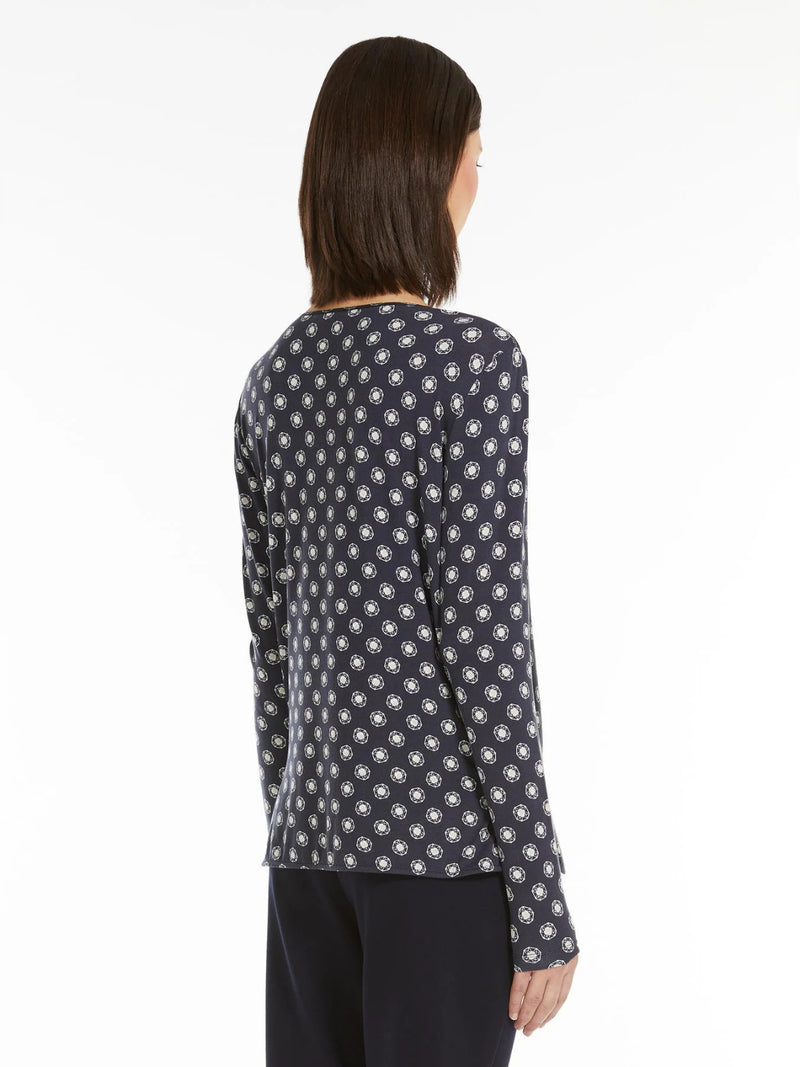 T-SHIRT IN TWILL DI SETA MAXMARA LEISURE