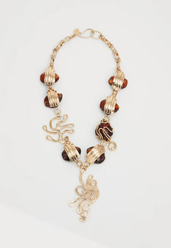 COLLANA IN METALLO E RESINA - WEEKEND MAXMARA
