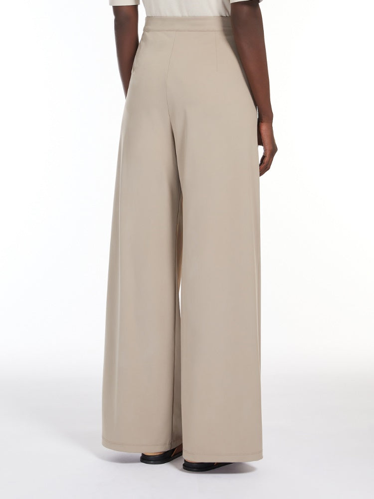 Pantalone fluido in jersey tecnico maxmara leisure