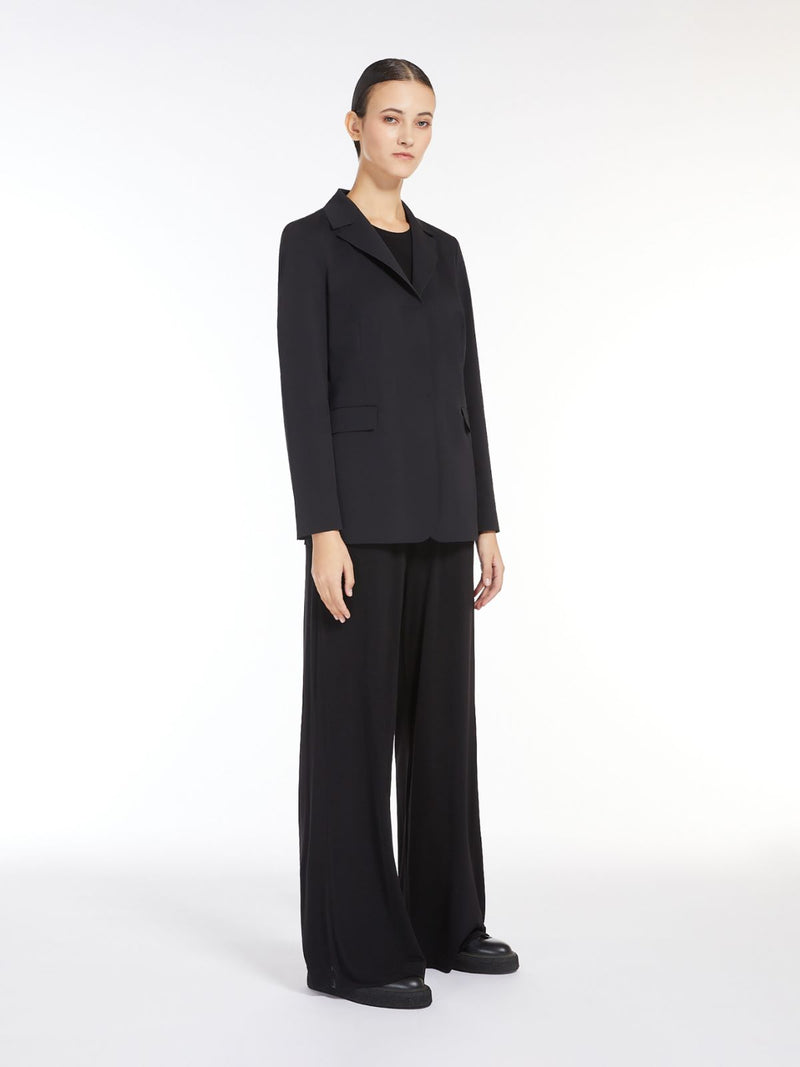 Blazer monopetto in jersey tecnico maxmara leisure