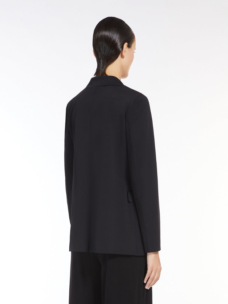 Blazer monopetto in jersey tecnico maxmara leisure
