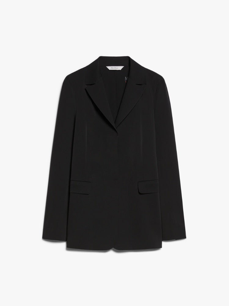 Blazer monopetto in jersey tecnico maxmara leisure