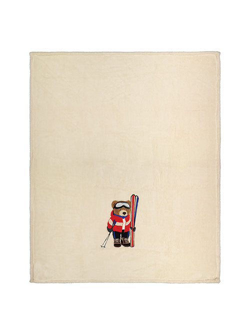 PLAID CON ORSETTO SCIATORE IN PELLICCIA MARYPLAID