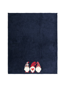 PLAID CON SIMPATICI GNOMI N PELLICCIA MARYPLAID