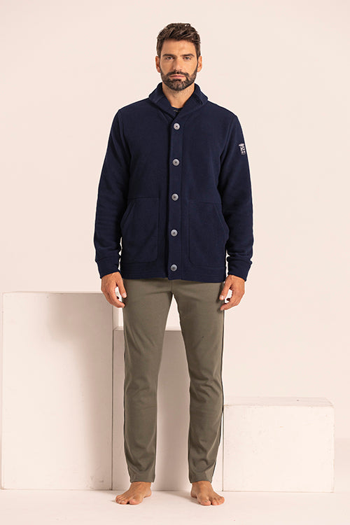 Giacca da camera in pile uomo - MARINA MILITARE