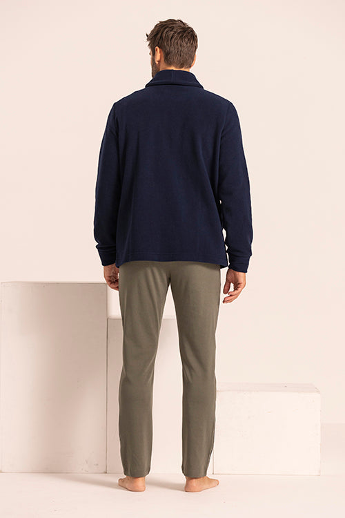 Giacca da camera in pile uomo - MARINA MILITARE