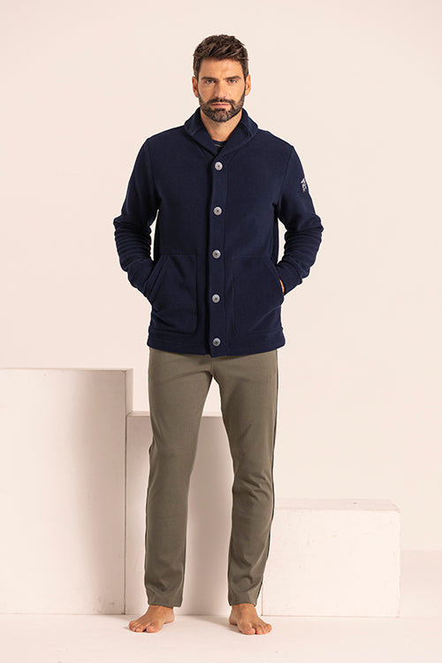 Giacca da camera in pile uomo - MARINA MILITARE