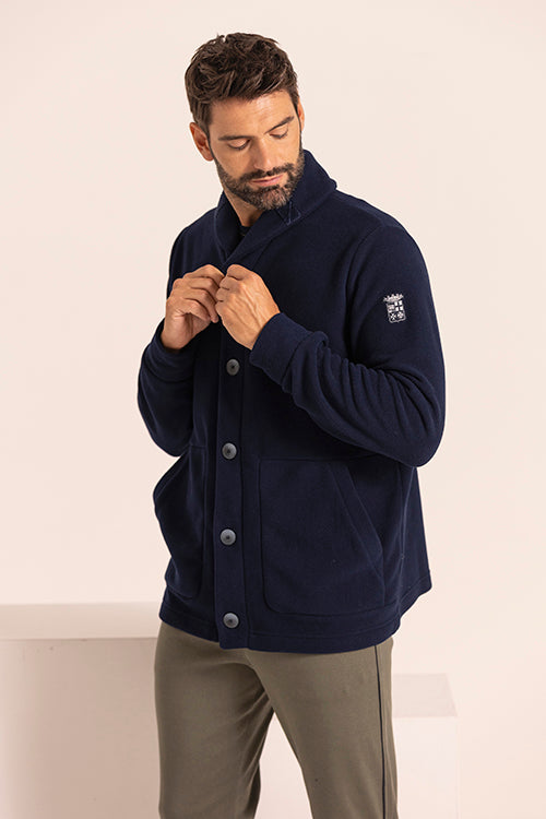 Giacca da camera in pile uomo - MARINA MILITARE