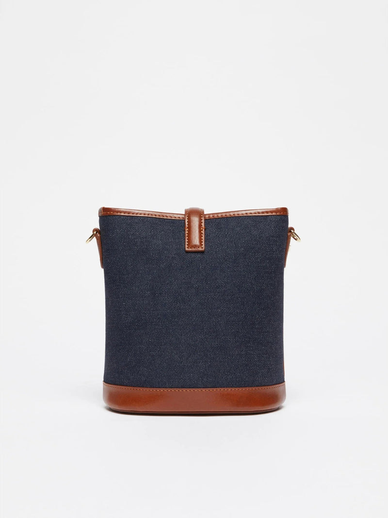 Borsa a secchiello piccolo in denim WEEKEND MAXMARA