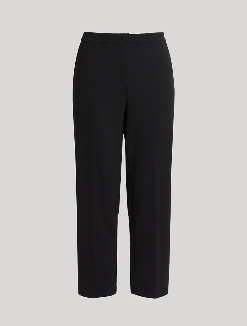PANTALONI IN CRÊPE DI JERSEY SCUBA PERSONA BY MARINA RINALDI