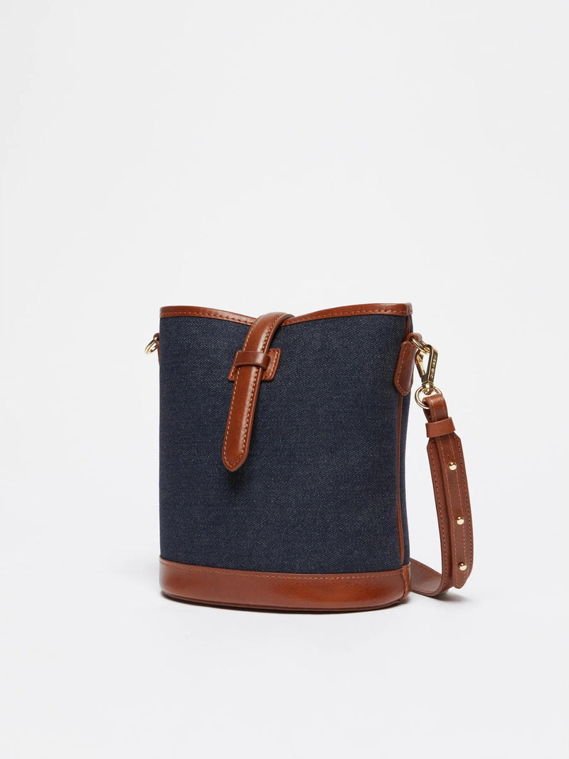 Borsa a secchiello piccolo in denim WEEKEND MAXMARA