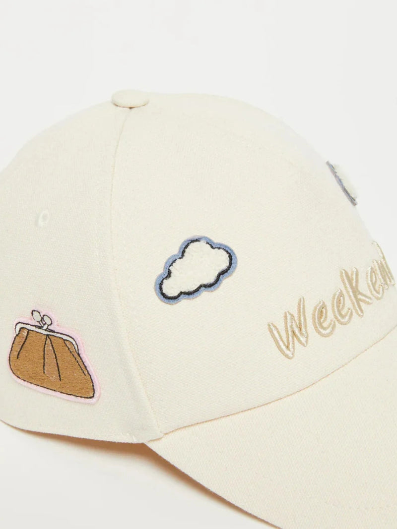 Cappello baseball in canvas  WEEKEND MAXMARA