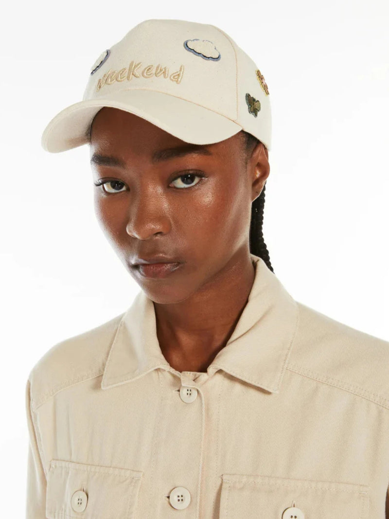 Cappello baseball in canvas  WEEKEND MAXMARA