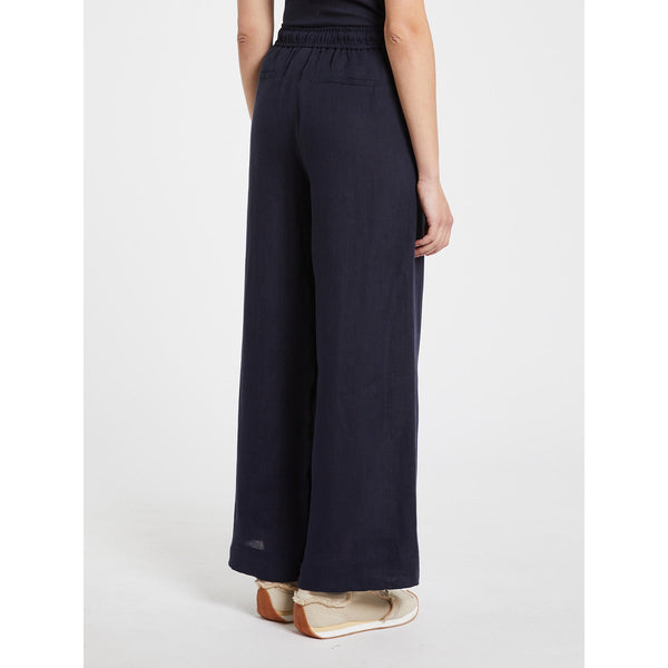 Pantalone in lino largo marella
