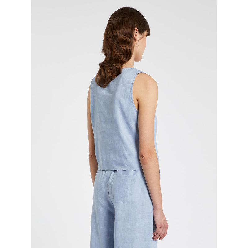 Top in lino MARELLA