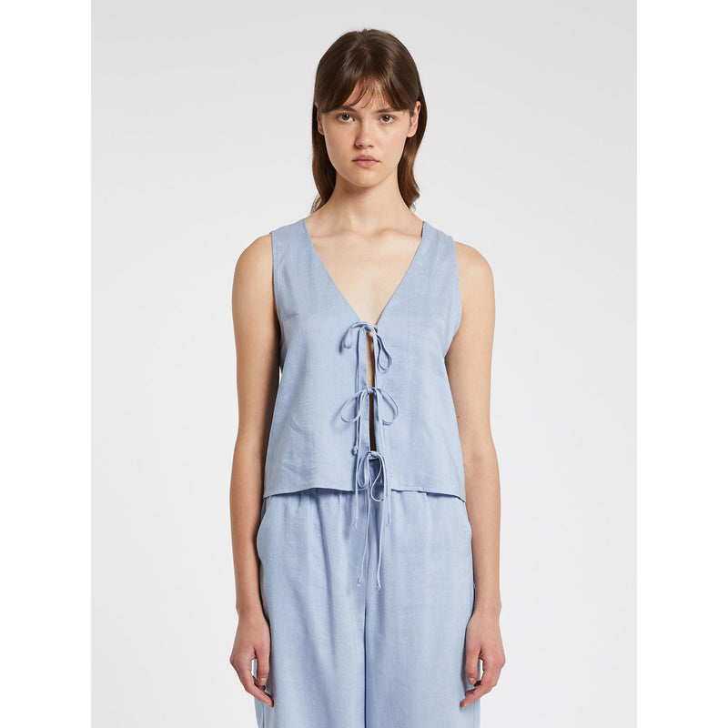 Top in lino MARELLA