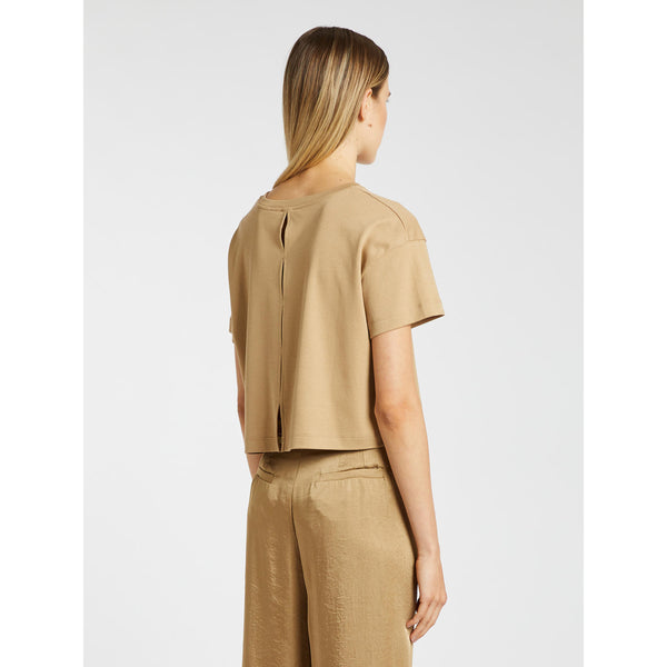 T-shirt in puro cotone marella monochrome