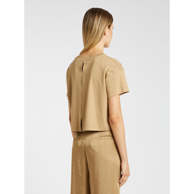 T-shirt in puro cotone marella monochrome